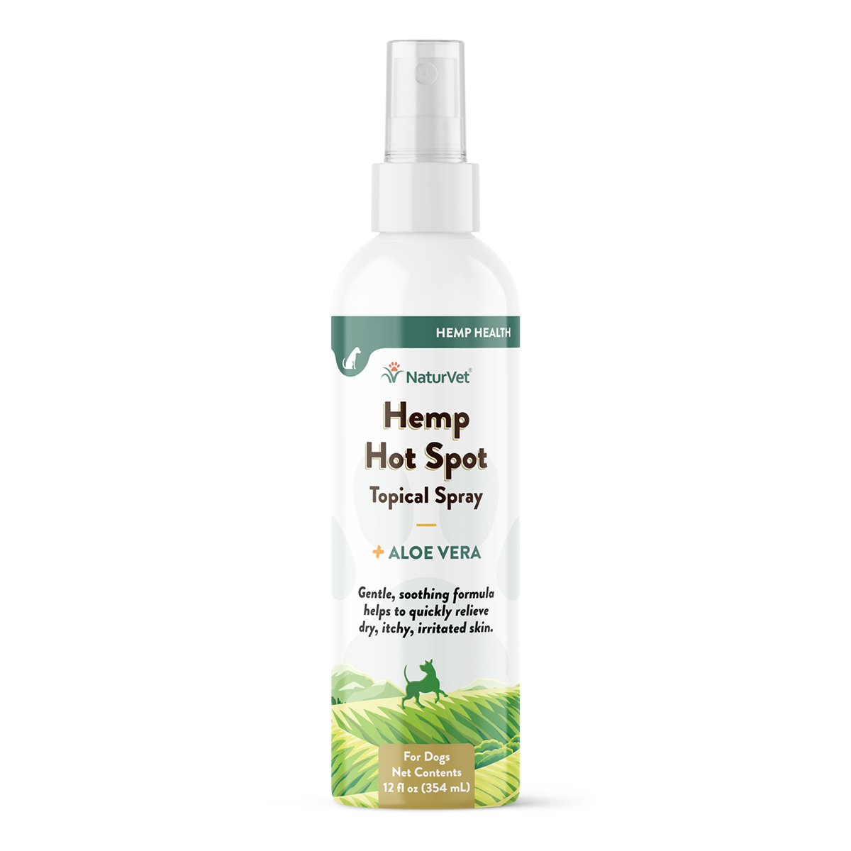 NaturVet Hemp Hot Spot Spray for Dogs