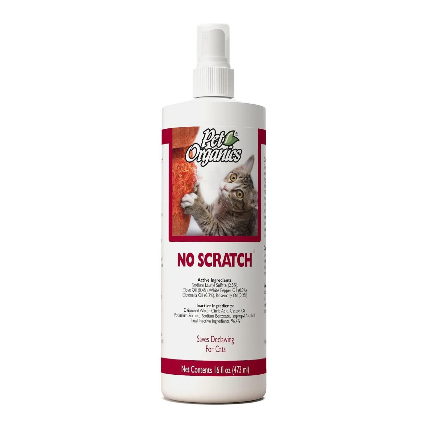 NaturVet Pet Organics No Scratch! Cat Training Spray