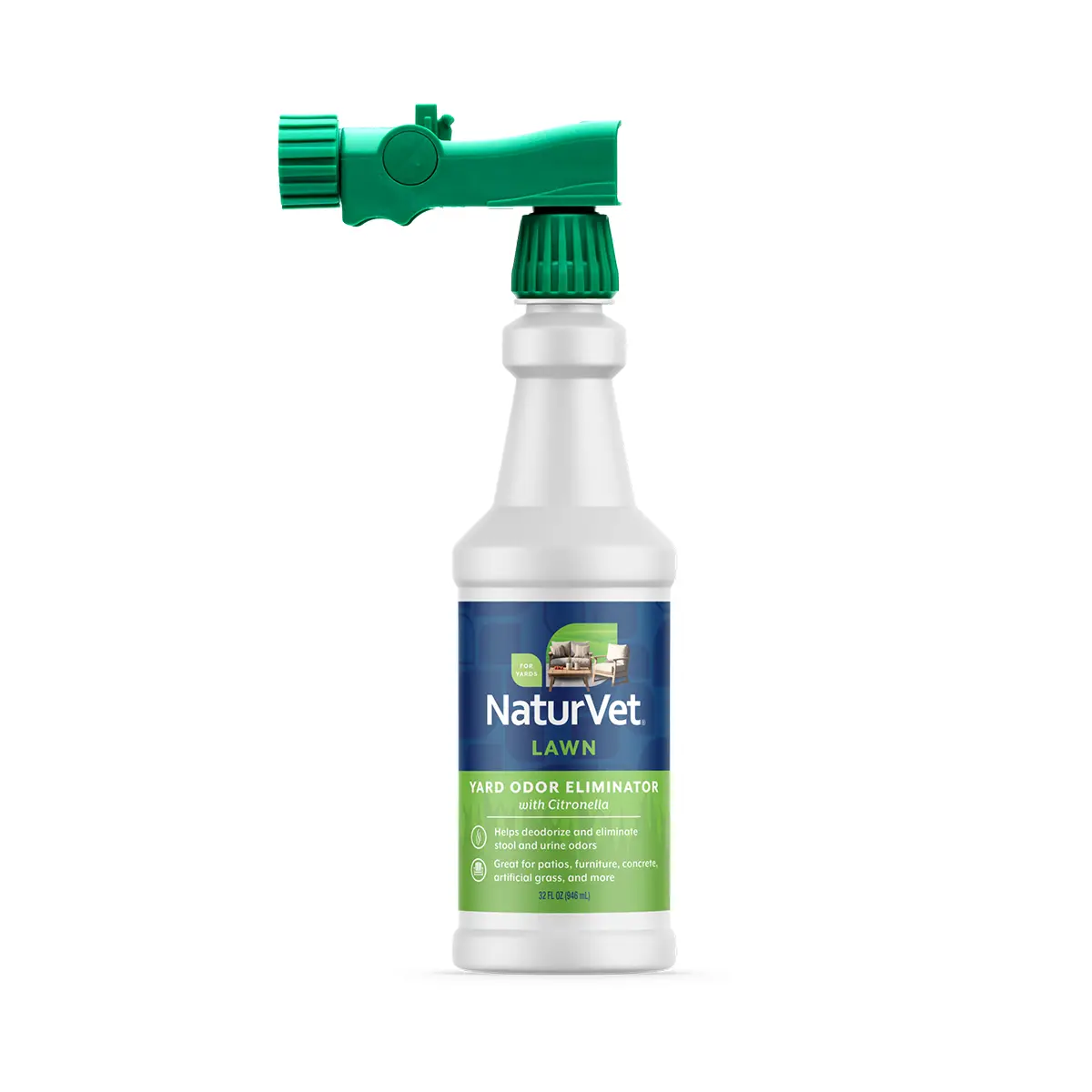 NaturVet Yard Odor Eliminator with Citronella Spray