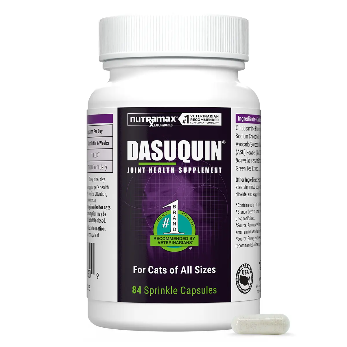 Nutramax Dasuquin Joint Health Supplement for Cats Sprinkle Capsule