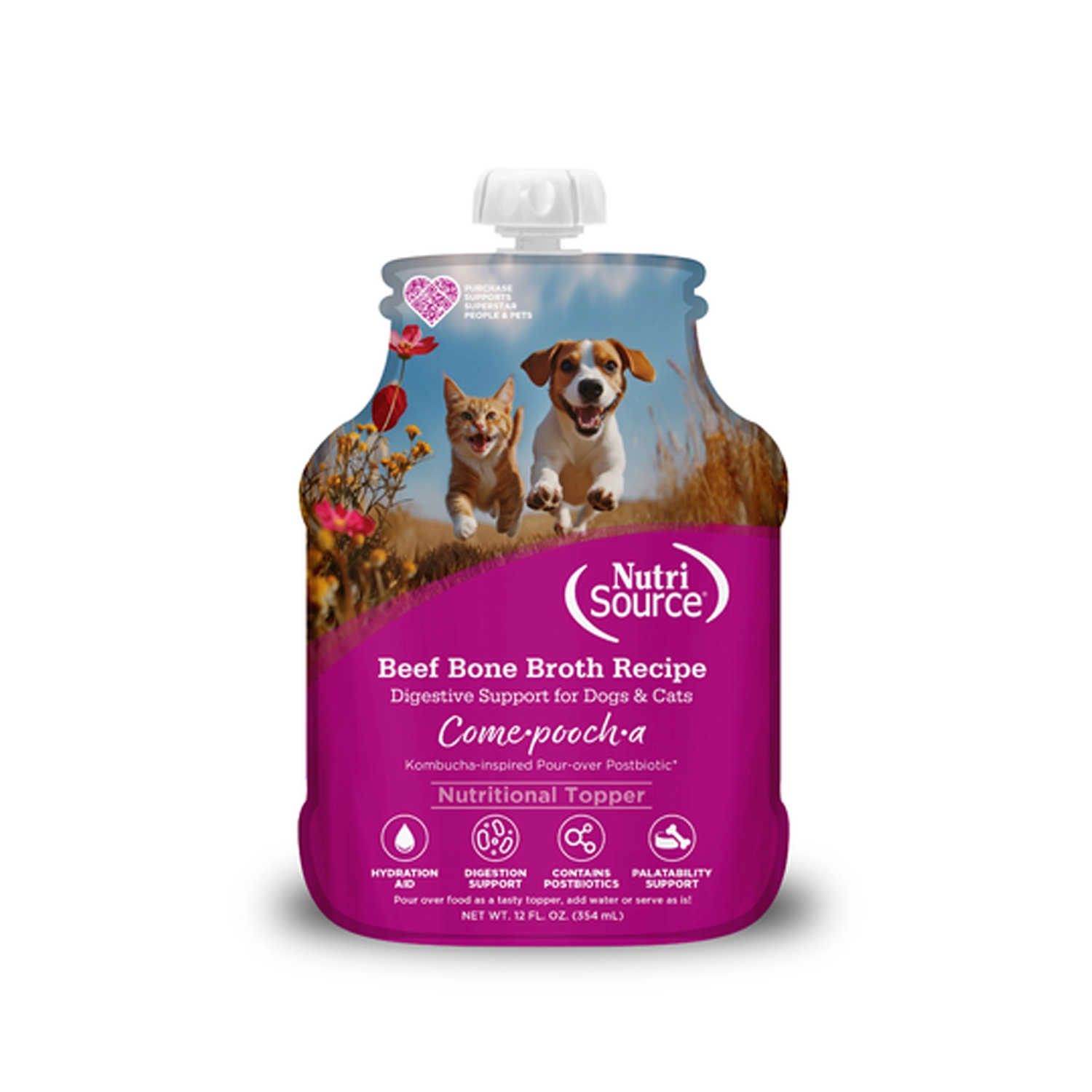 NutriSource Come-Pooch-A Beef Bone Broth