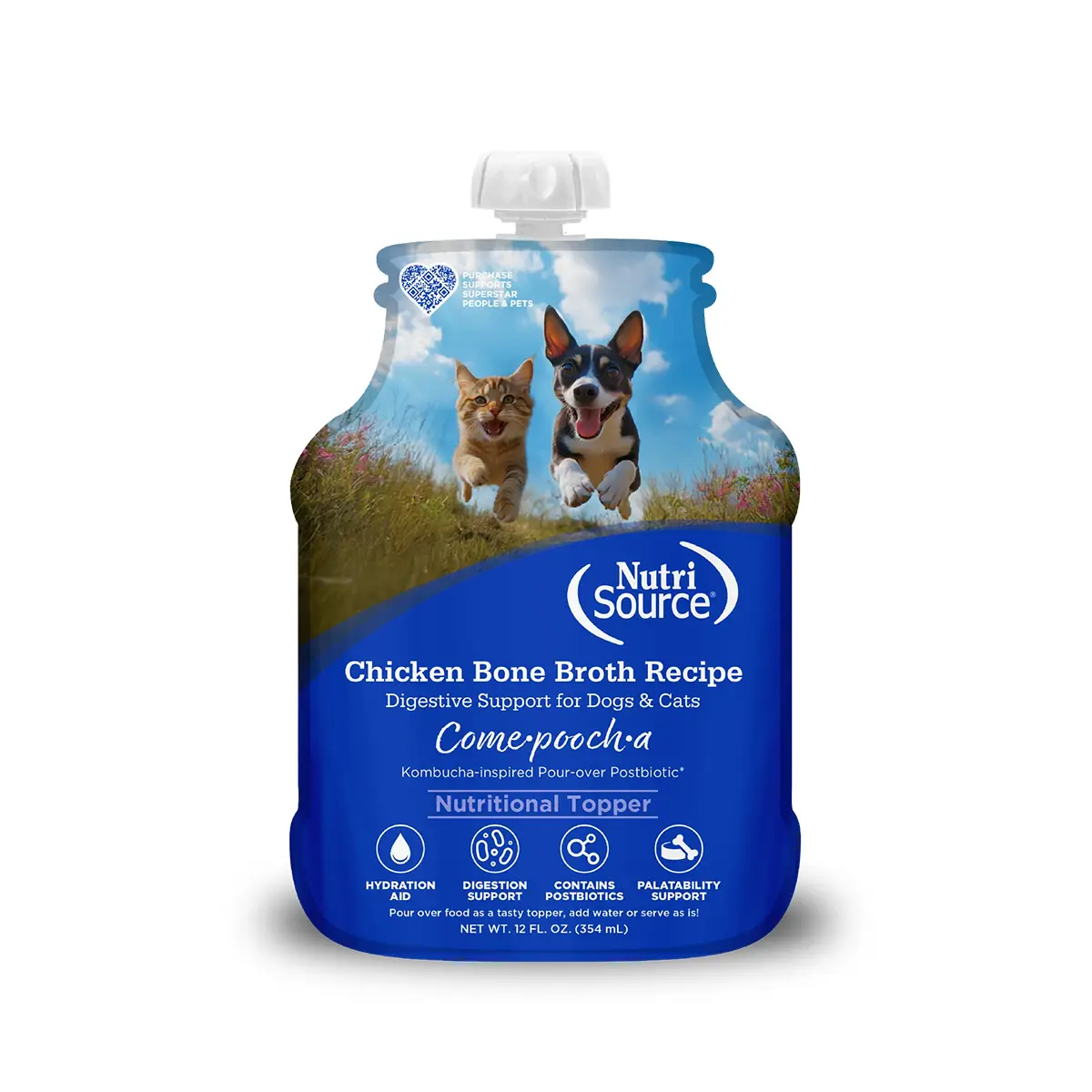 NutriSource Come-Pooch-A Chicken Bone Broth