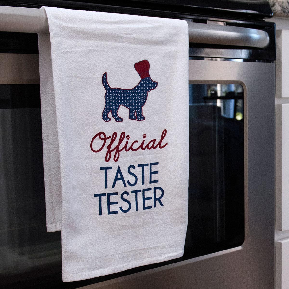 Dog Speak Kitchen Towel - Official Taste Tester