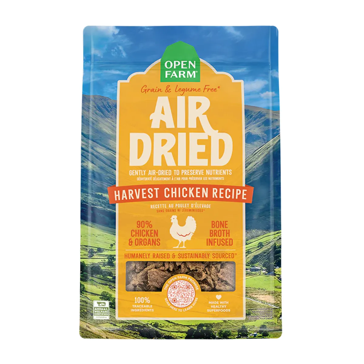 Open Farm Air Dried Dog Food - Harvest Chicken