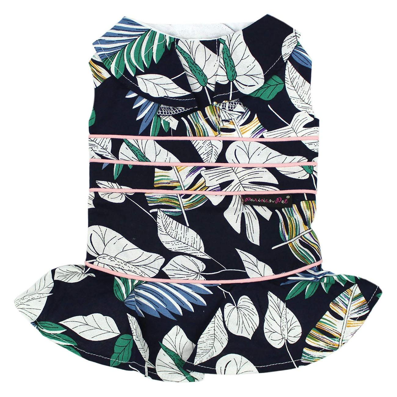 Palm Leaves Dog Dress by Parisian Pet
