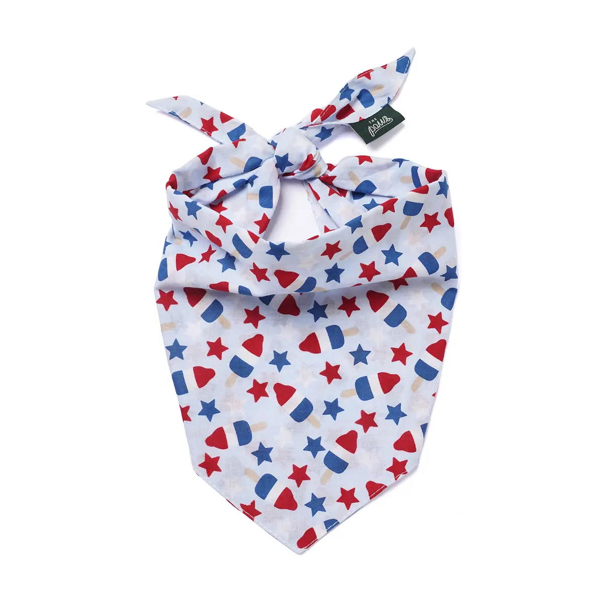 The Paws Pop 4th of July Dog and Cat Bandana