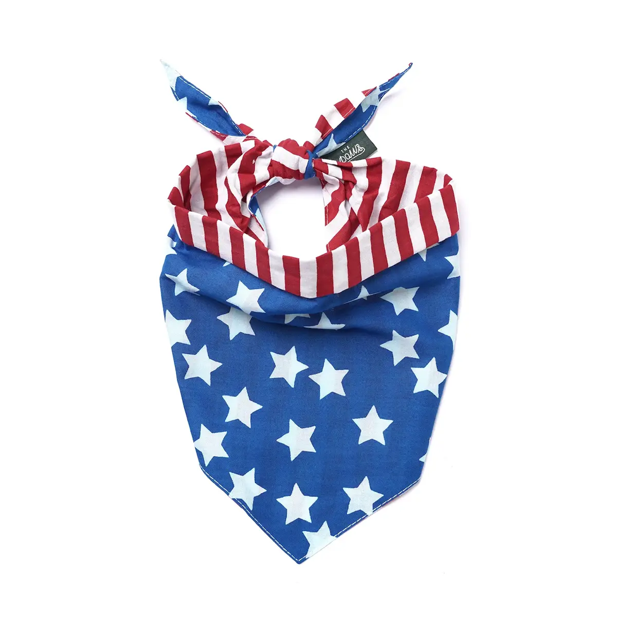 The Paws Patriotic Dog and Cat Bandana
