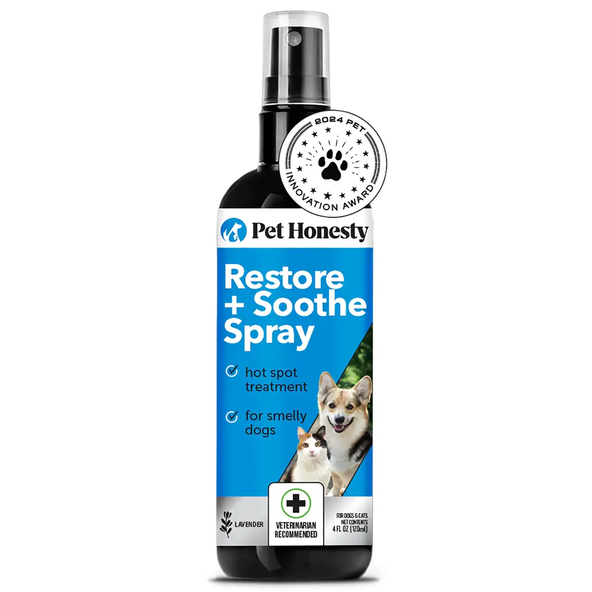 Pet Honesty Restore and Soothe Spray for Dogs & Cats
