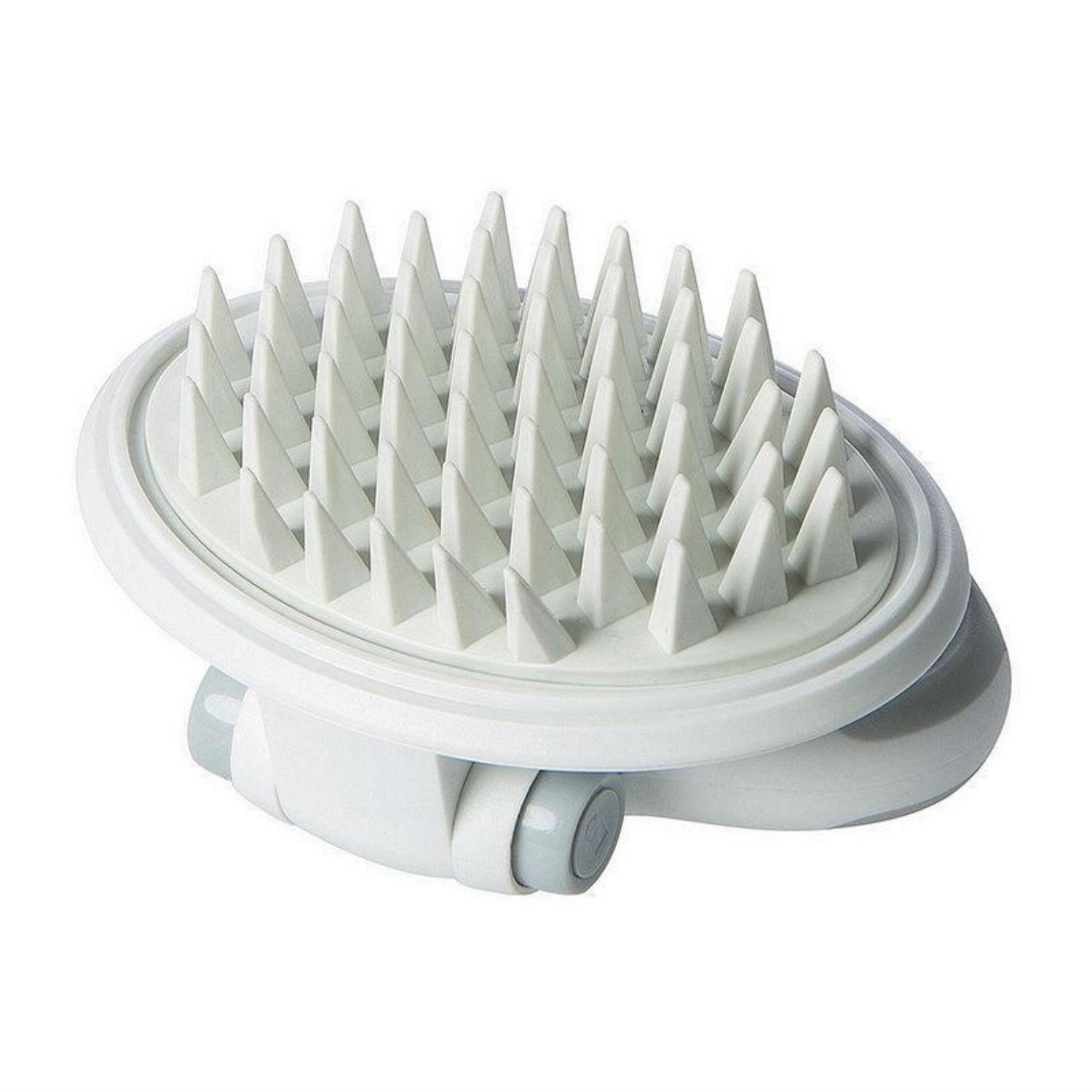 Pet Life Gyrater Swivel Travel Silicone Massage Grooming Dog Brush