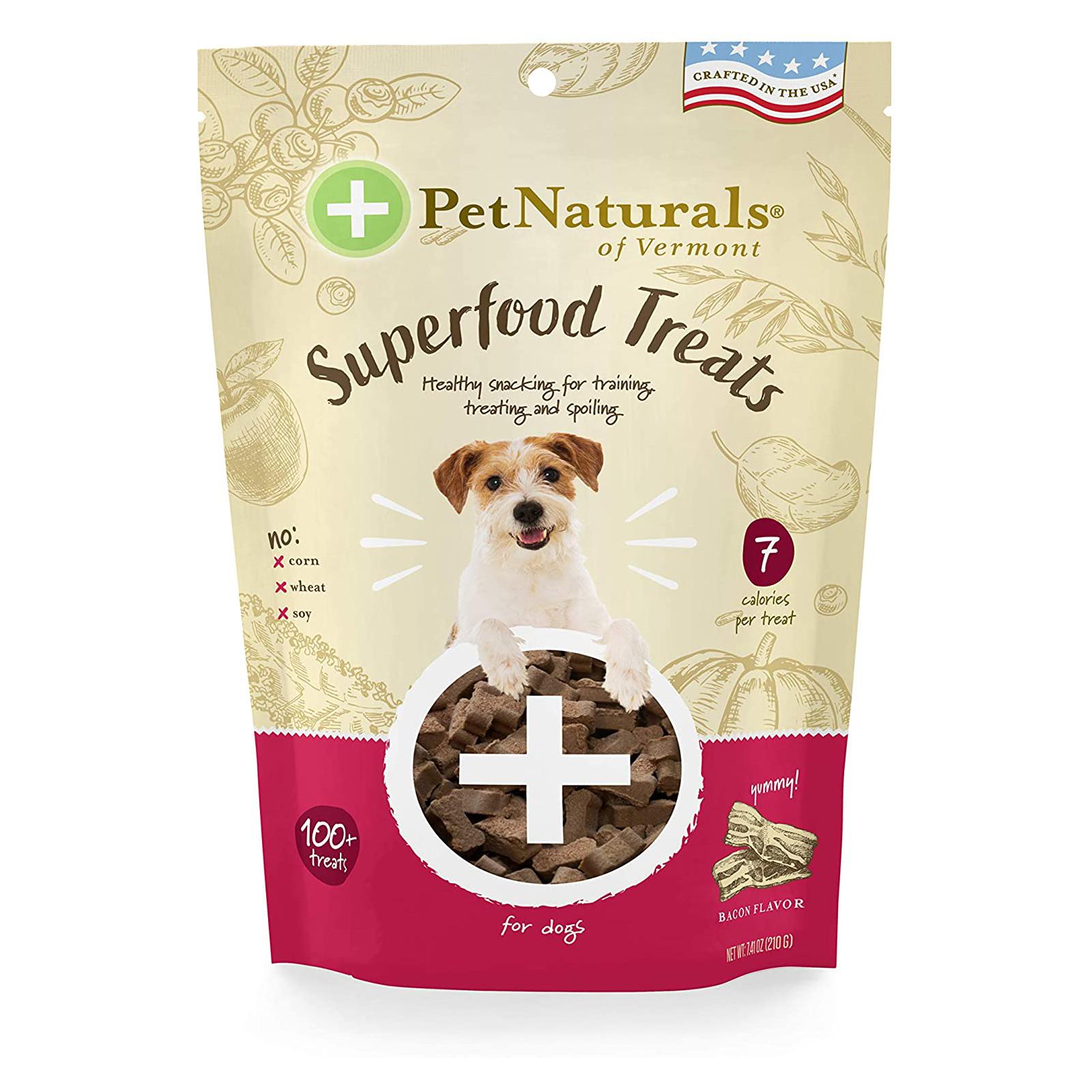 Pet Naturals Superfood Dog Treats - Crispy Bacon Flavor