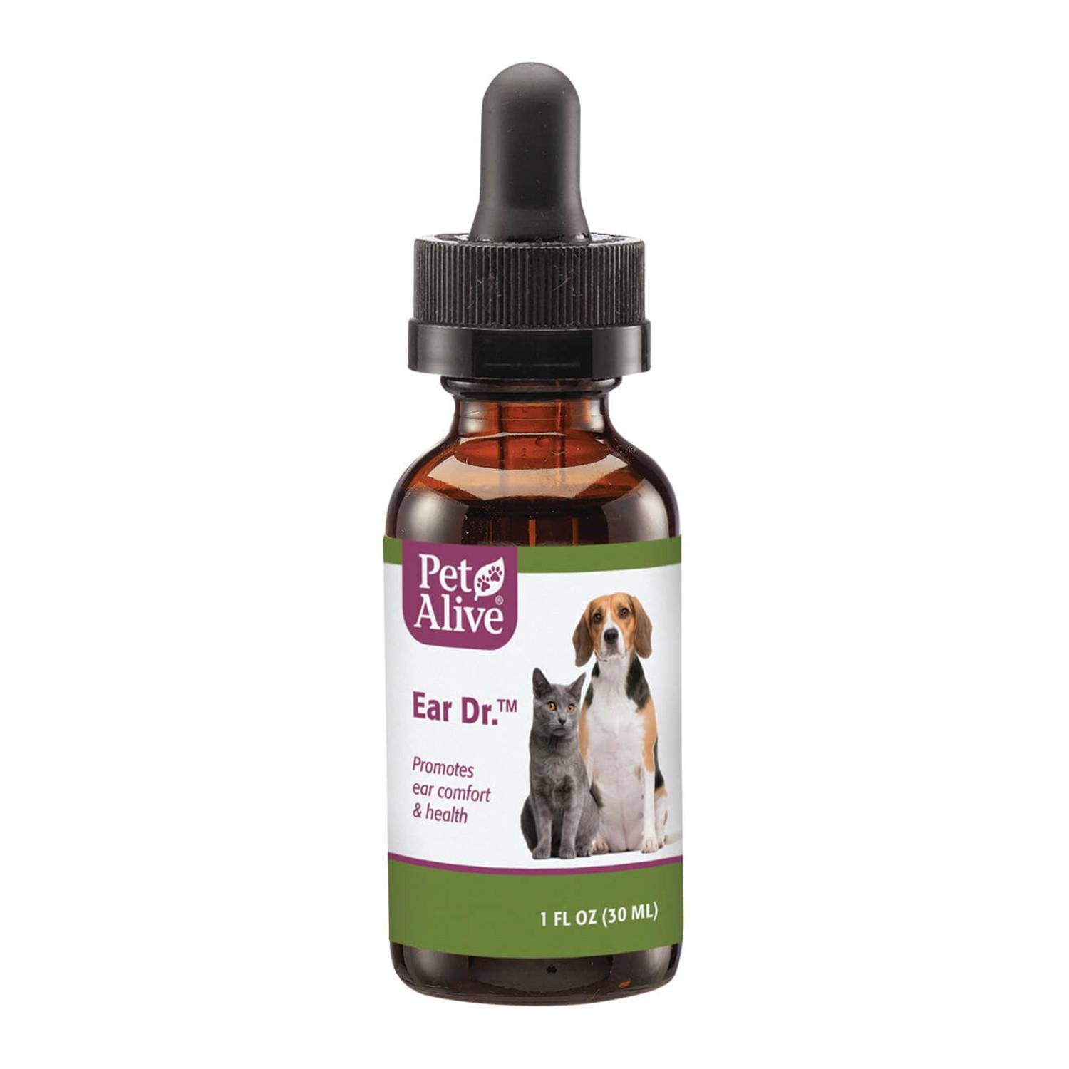 PetAlive Ear Dr. Herbal Ear Drops for Dogs & Cats