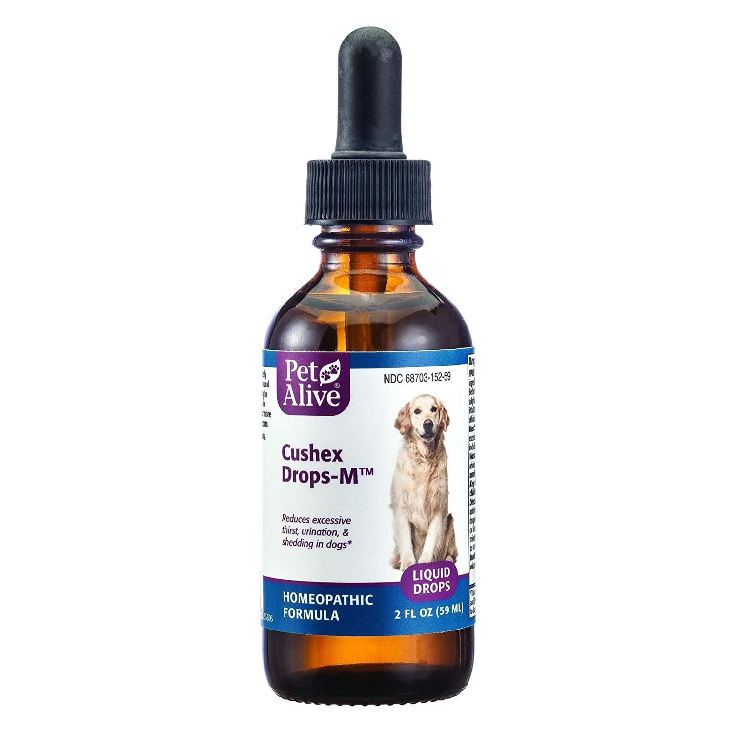PetAlive Cushex Drops-M Adrenal Gland Herbal Supplement for Dogs and Cats