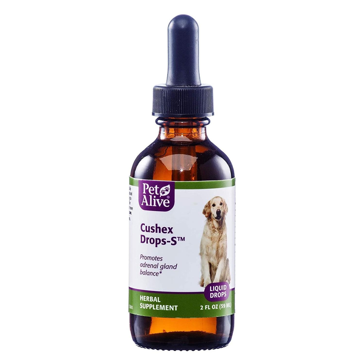 PetAlive Cushex Drops-S Adrenal Gland Herbal Supplement for Dogs and Cats