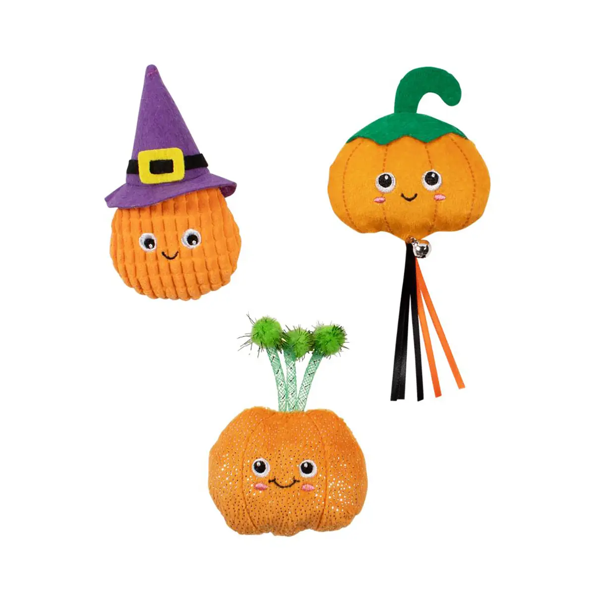 PetShop by Fringe Studio Halloween Cat Toy Set - Witch Of The Patch