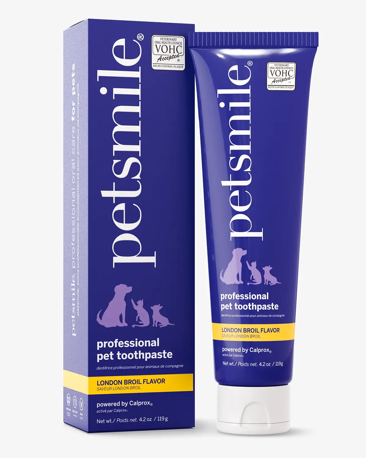Petsmile Professional Toothpaste for Dogs and Cats - London Broil Flavor