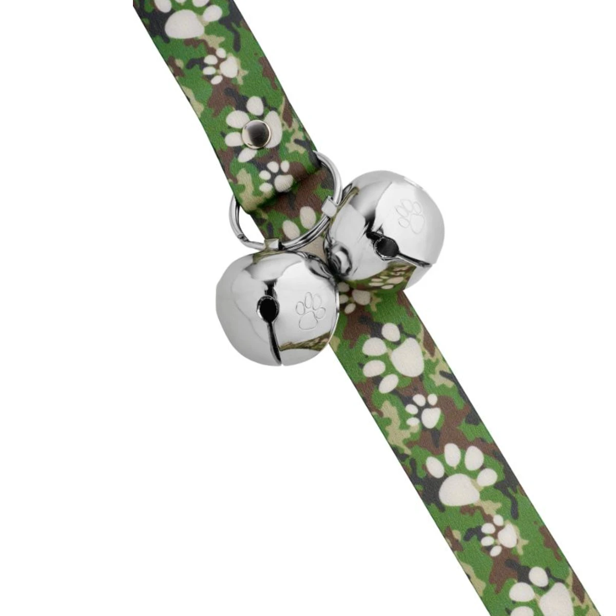 Poochie Bells Signature Tracks Dog Doorbell Potty Alert - Camo