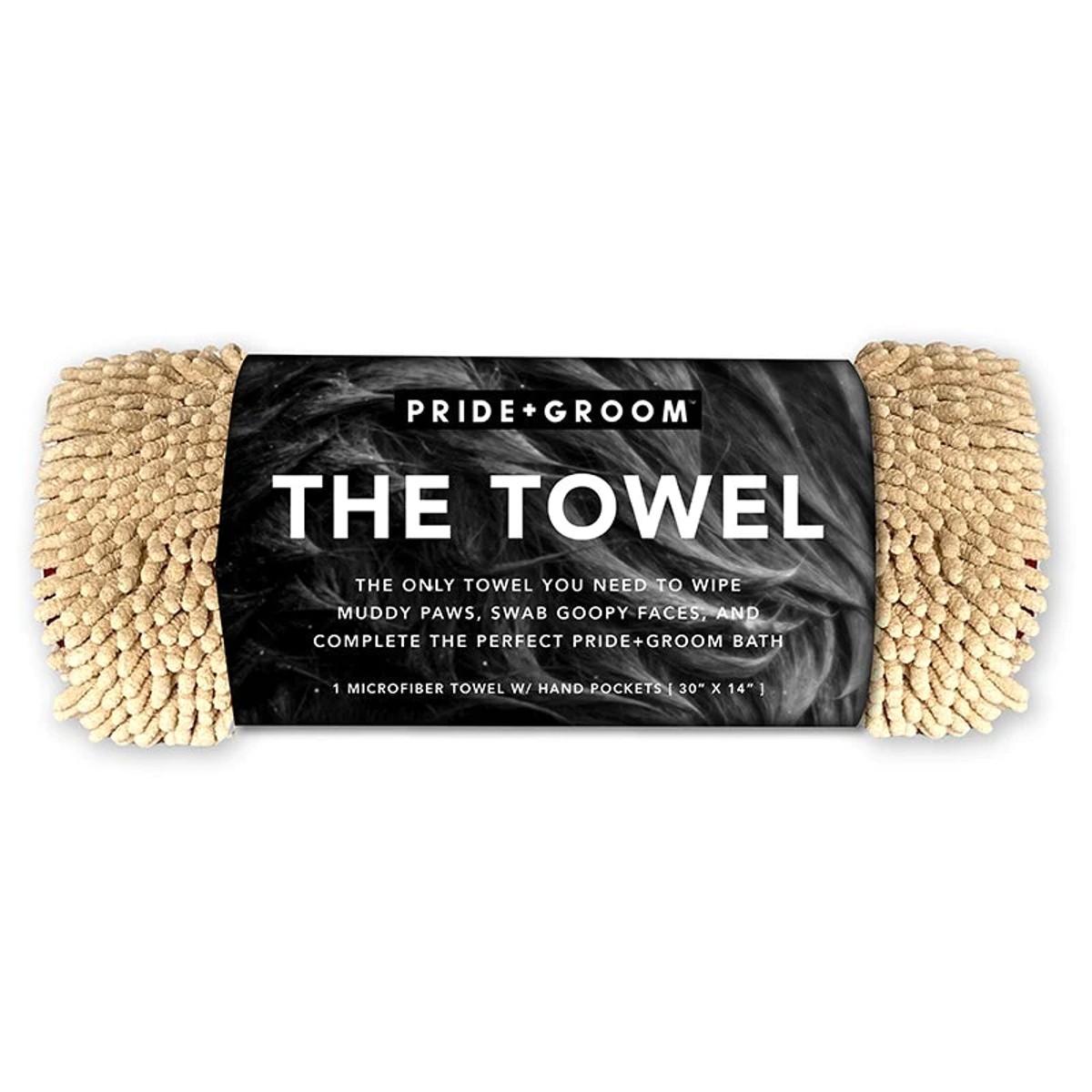 PRIDE+GROOM THE TOWEL for Dogs