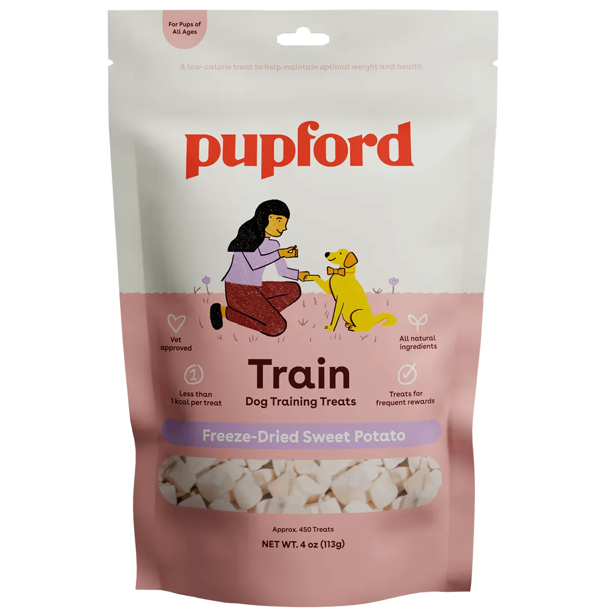 Pupford Freeze Dried Sweet Potato Training Dog Treats
