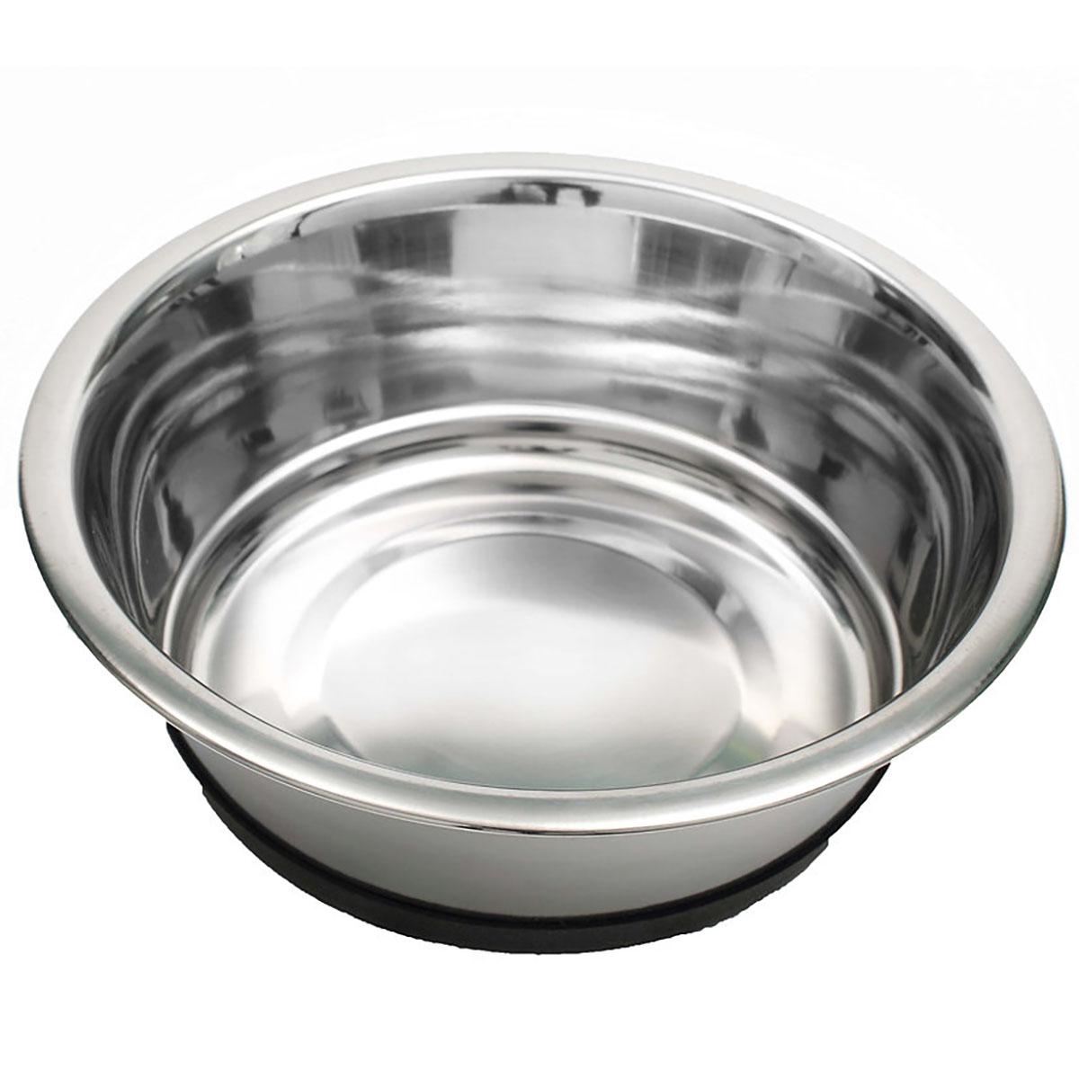 QT Dog Anti-Skid Stainless Steel Dog Bowl