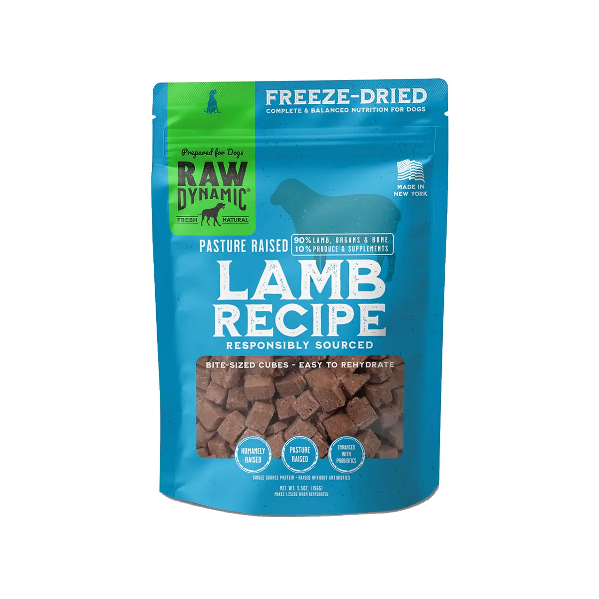 Raw Dynamic Freeze-Dried Raw Dog Food - Lamb