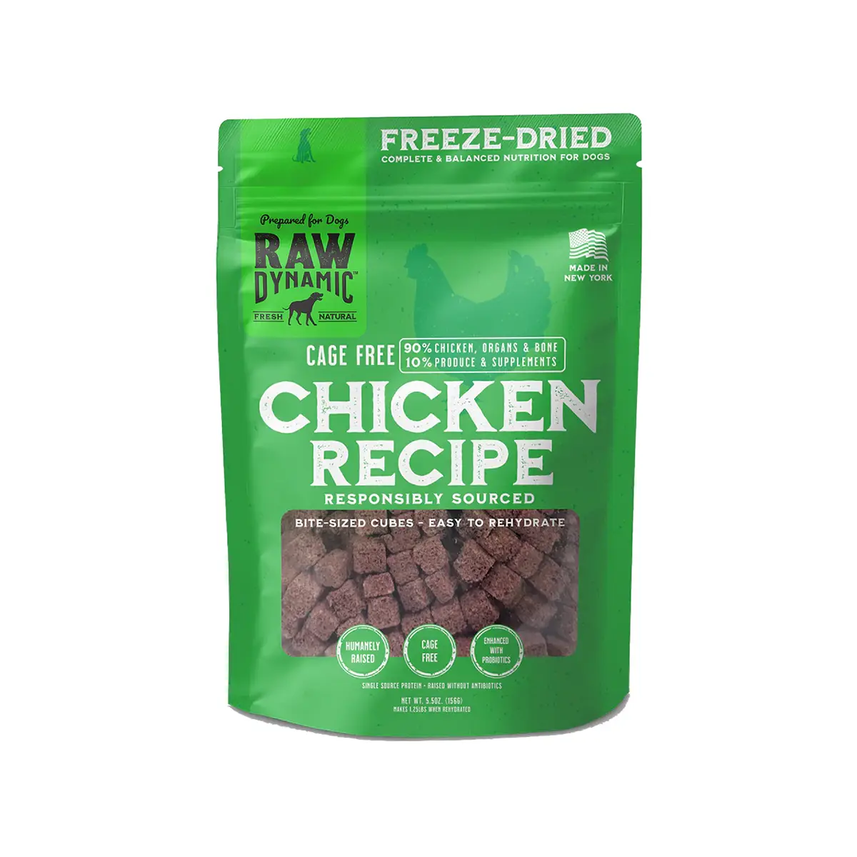Raw Dynamic Freeze-Dried Raw Dog Food - Chicken