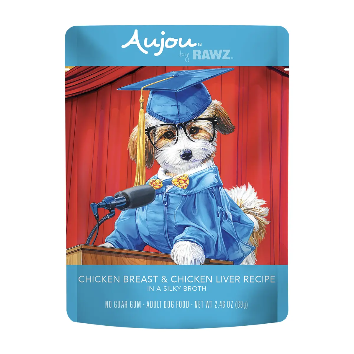 RAWZ Aujou Wet Dog Food - Chicken Breast & Chicken Liver 