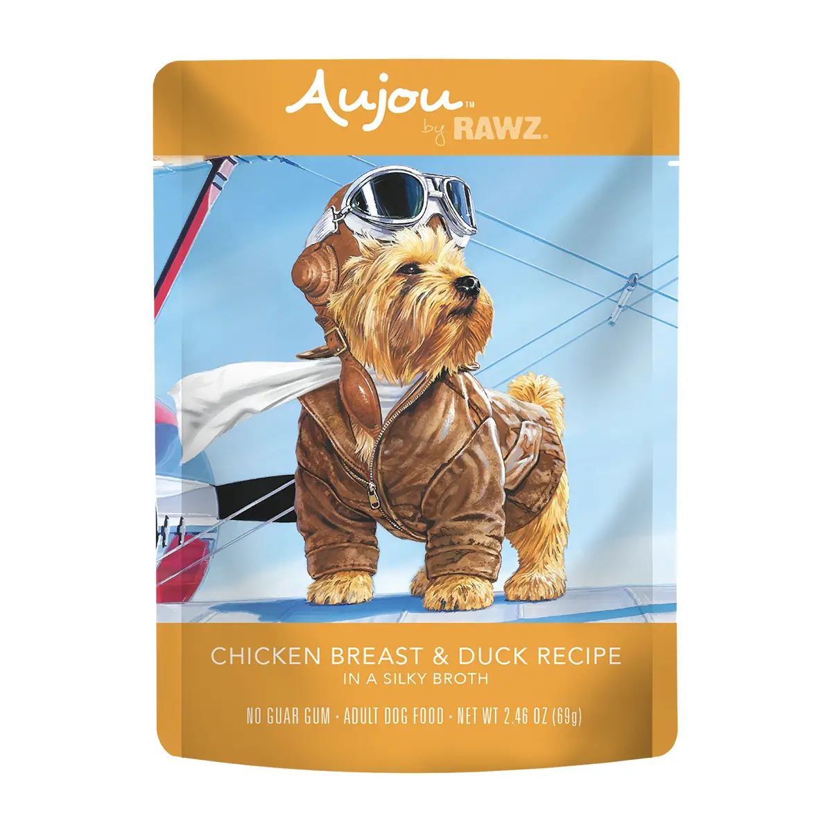RAWZ Aujou Wet Dog Food - Chicken Breast & Duck 