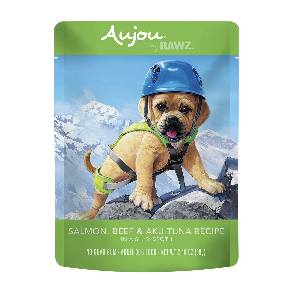 RAWZ Aujou Wet Dog Food - Salmon, Beef & Aku 