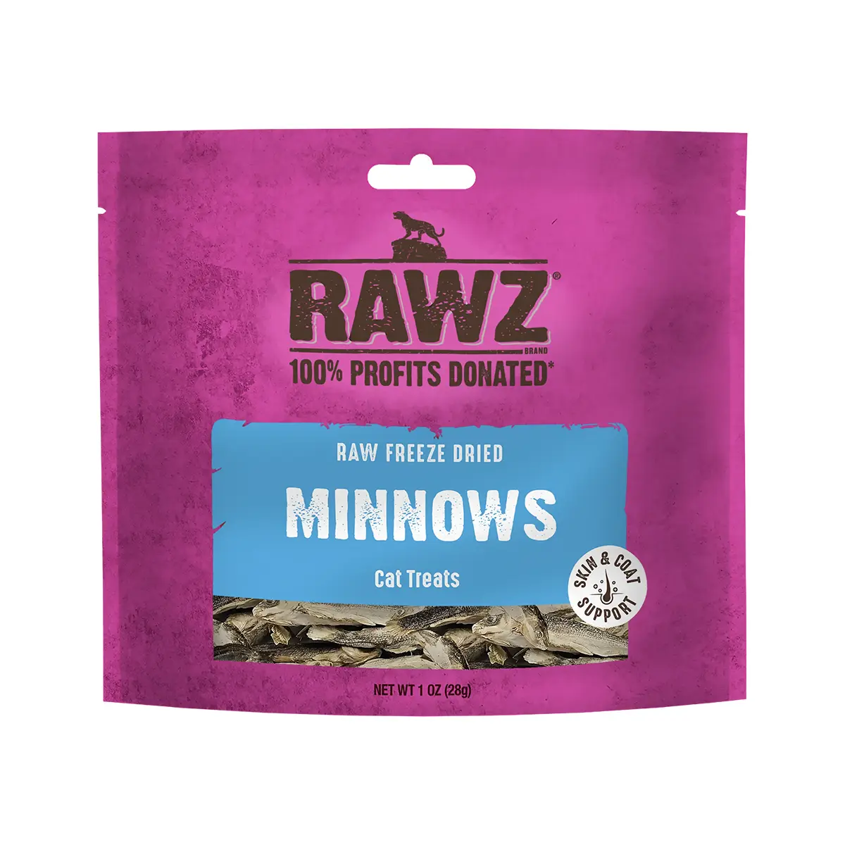 RAWZ Freeze Dried Cat Treat - Minnows 