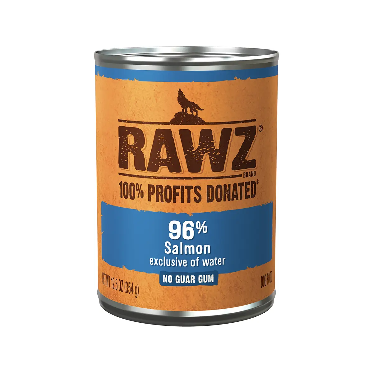 RAWZ Pate Canned Dog Food - 96% Salmon 