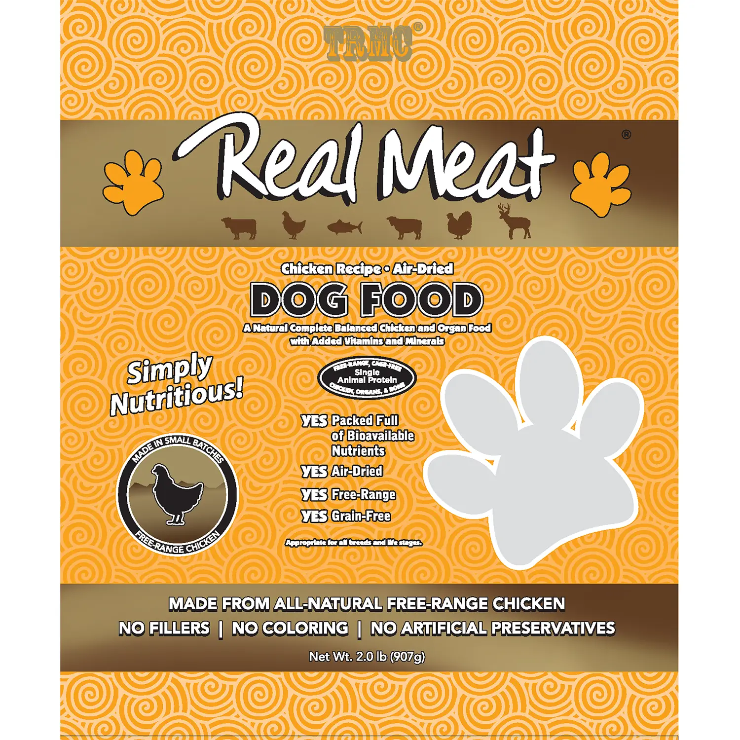 Real Meat Air-Dried Dog Food - Chicken