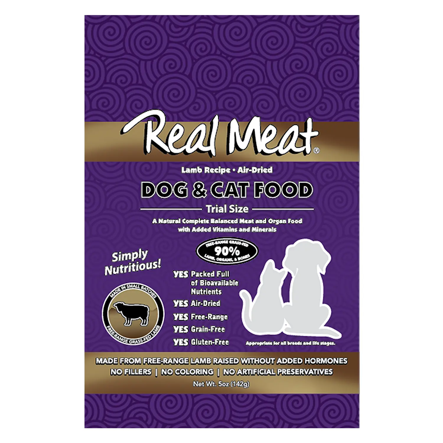 Real Meat Dog and Cat Food - Lamb