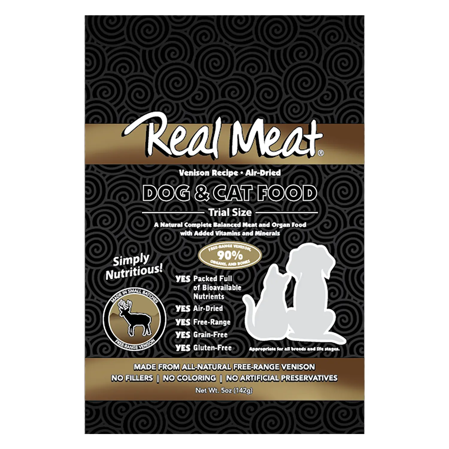 Real Meat Dog and Cat Food - Venison