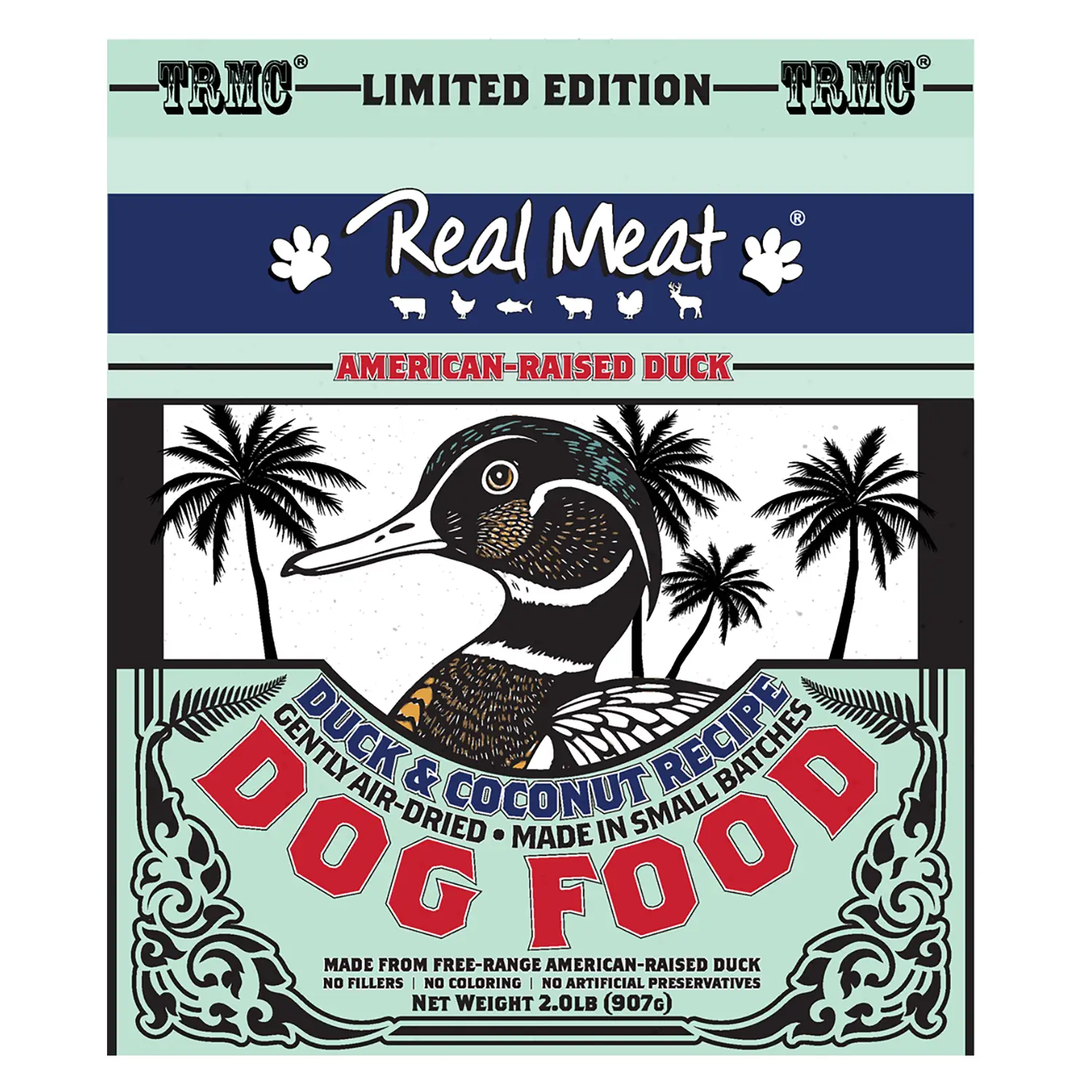 Real Meat Dog Food - Limited Edition Duck & Coconut 