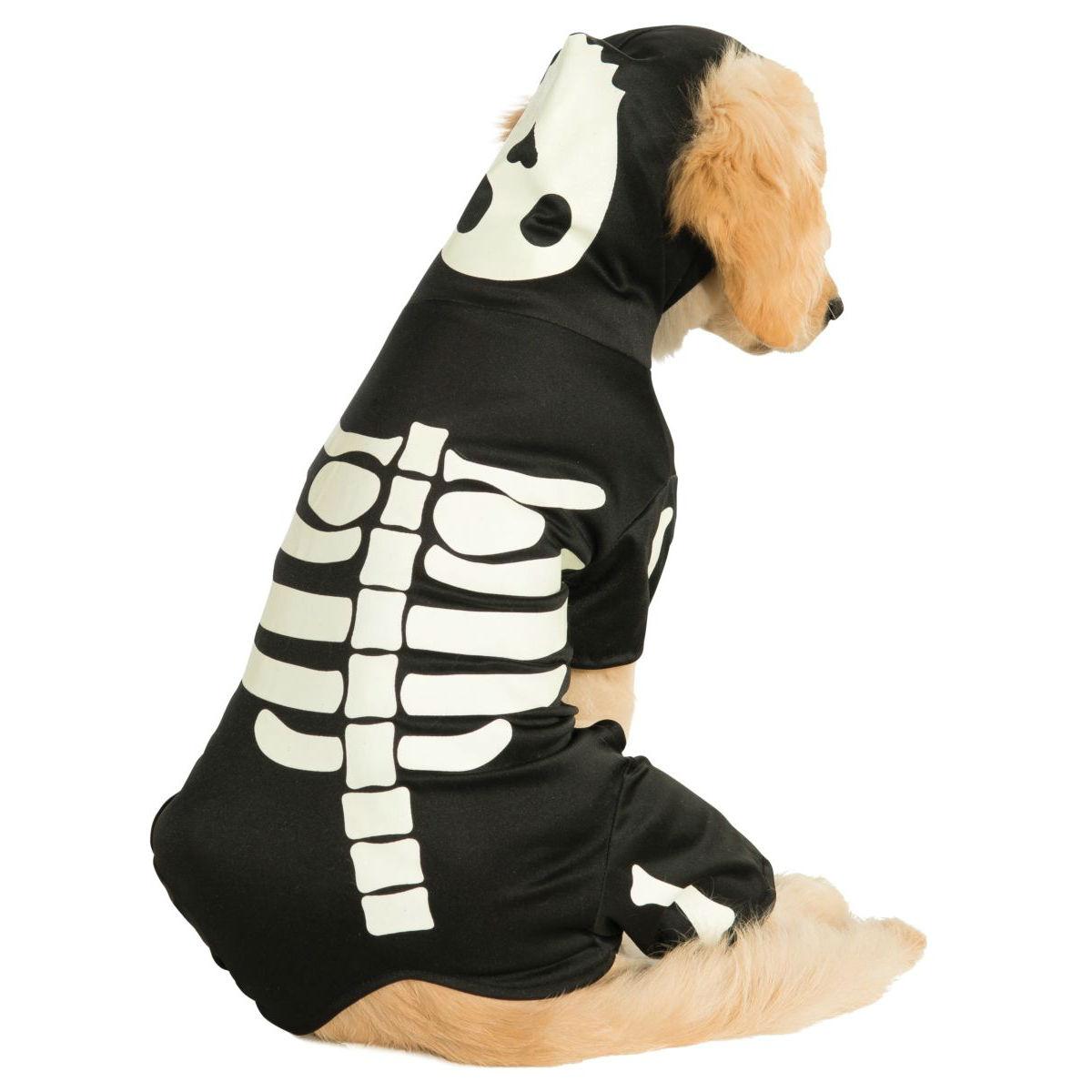 Rubies Glow In The Dark Skeleton Dog Costume