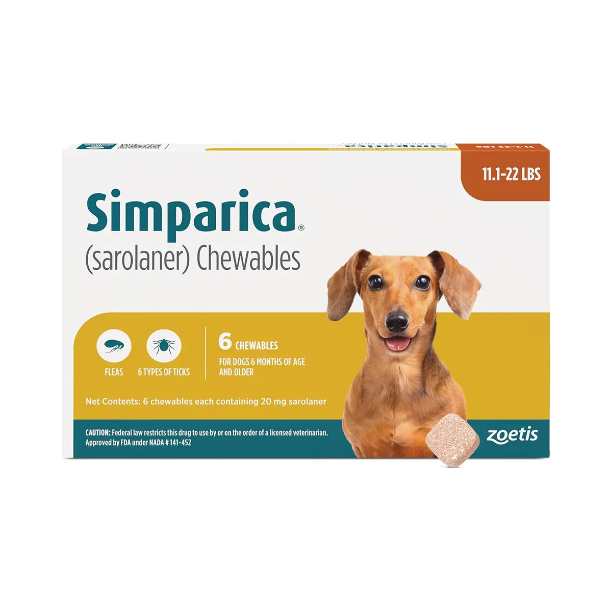 rx-simparica-sarolaner-chewable-tablets-for-dogs-111-22lbs-x-6-tablets