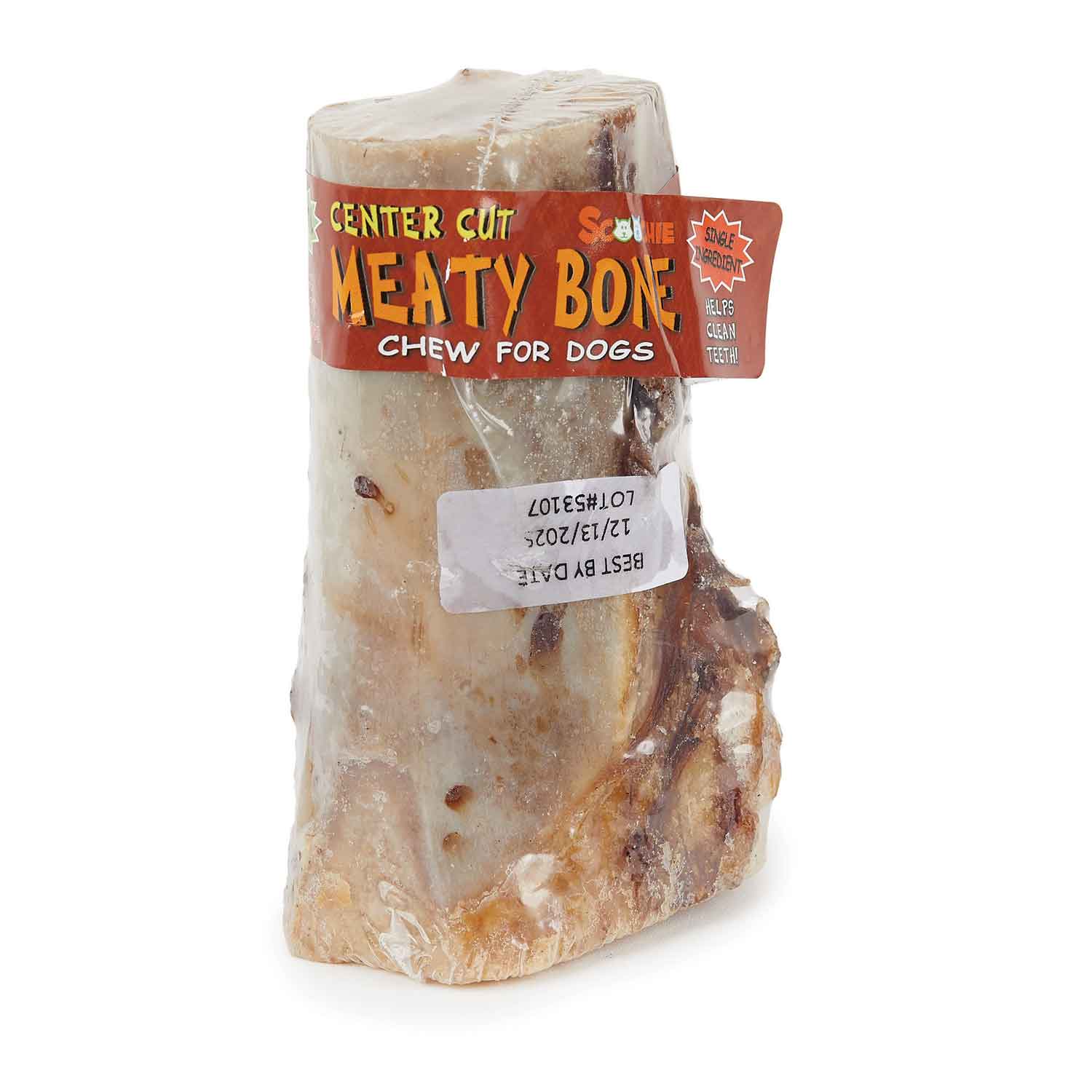 Scoochie Pet Center Cut Meaty Natural Bone Dog Treat