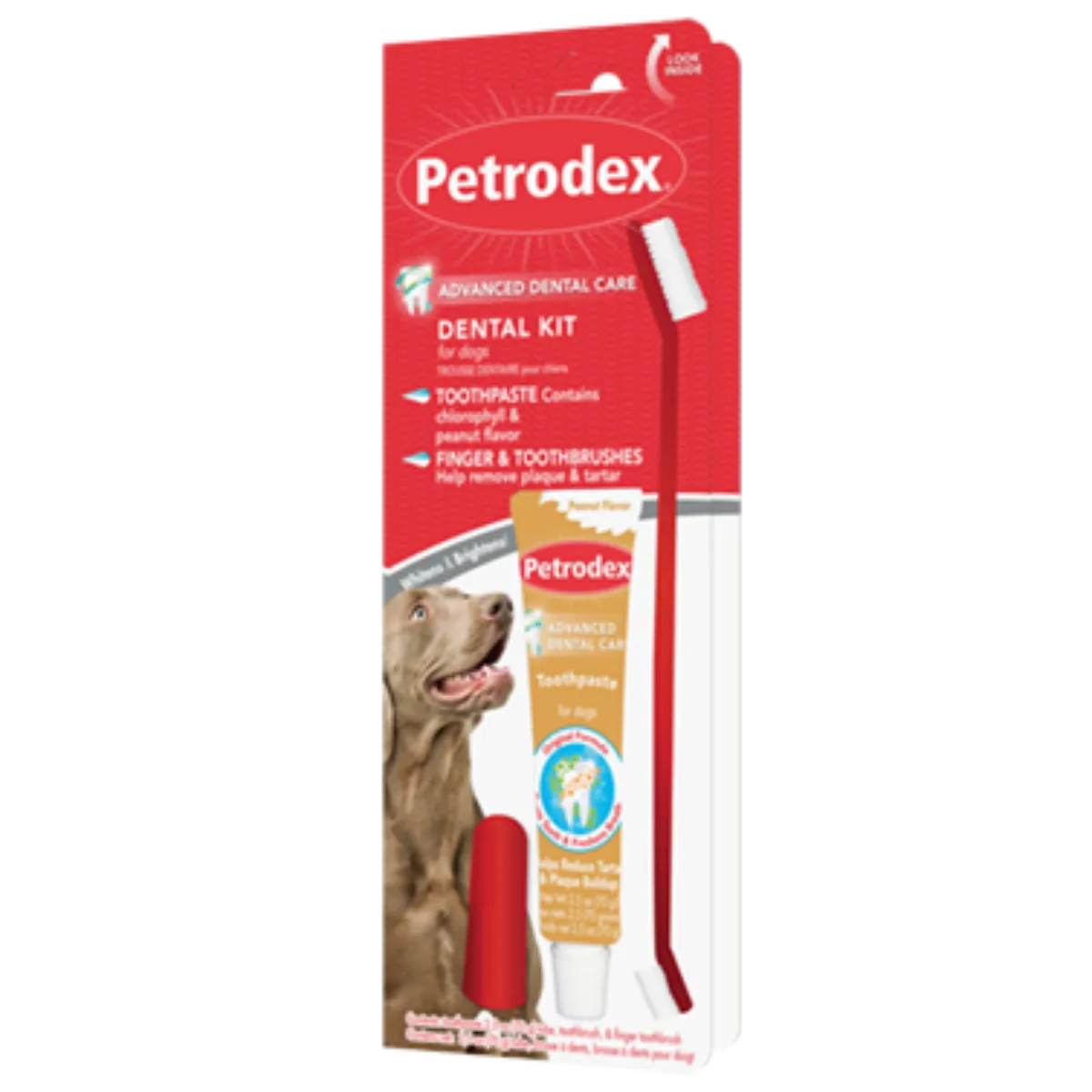 Petrodex Advanced Dental Care Kit Dog Toothpaste - Peanut