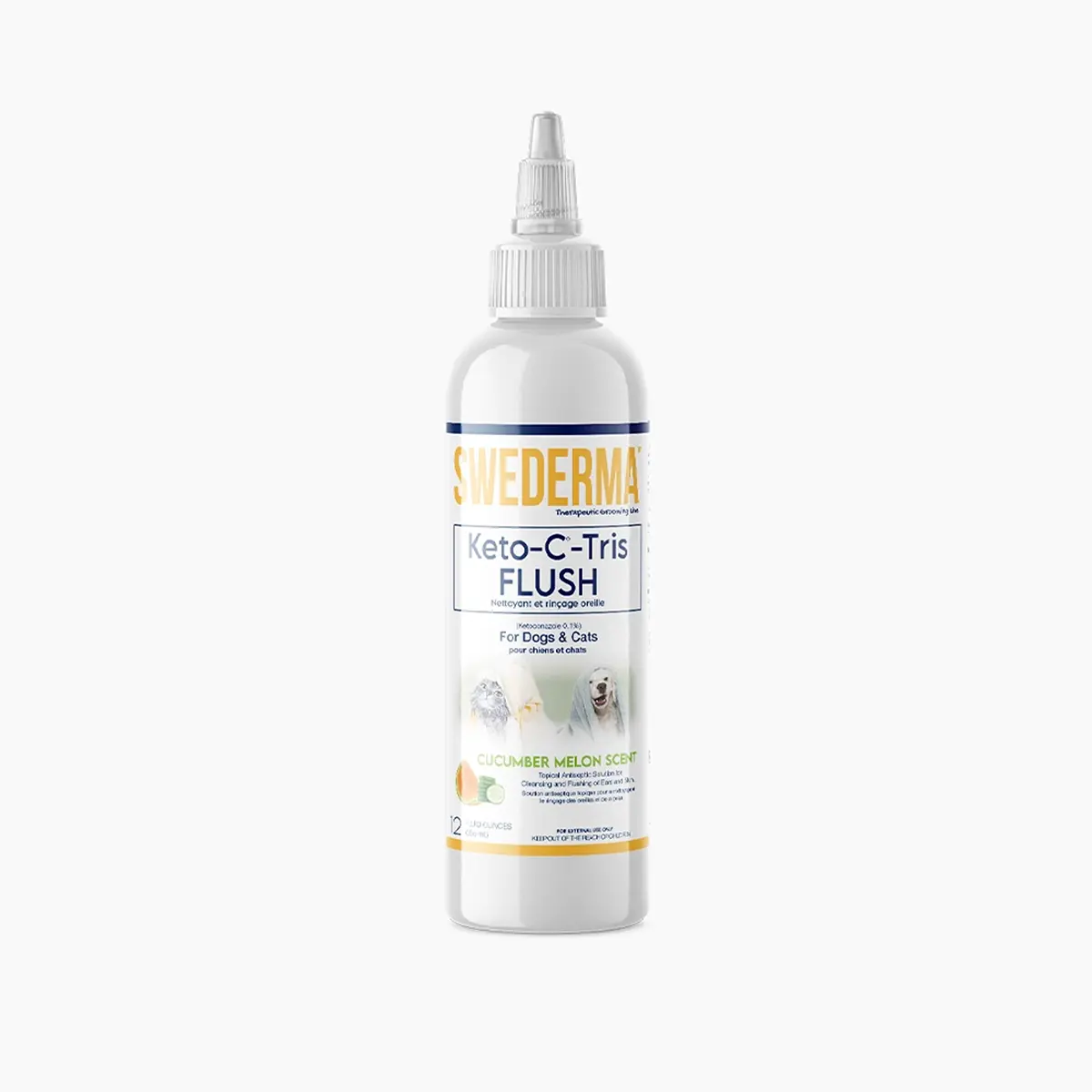 Swederma Keto-CÂ® Tris Flush for Dogs and Cats - Cucumber Melon Scent