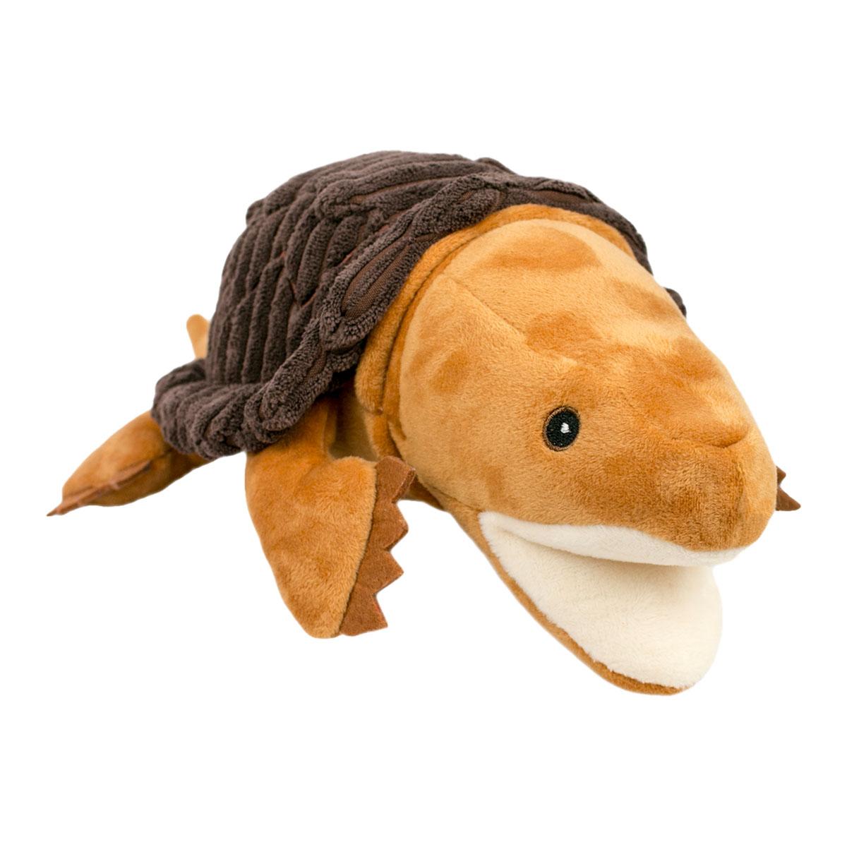 Tall Tails Plush Crunch Dog Toy - Snapping Turtle 15