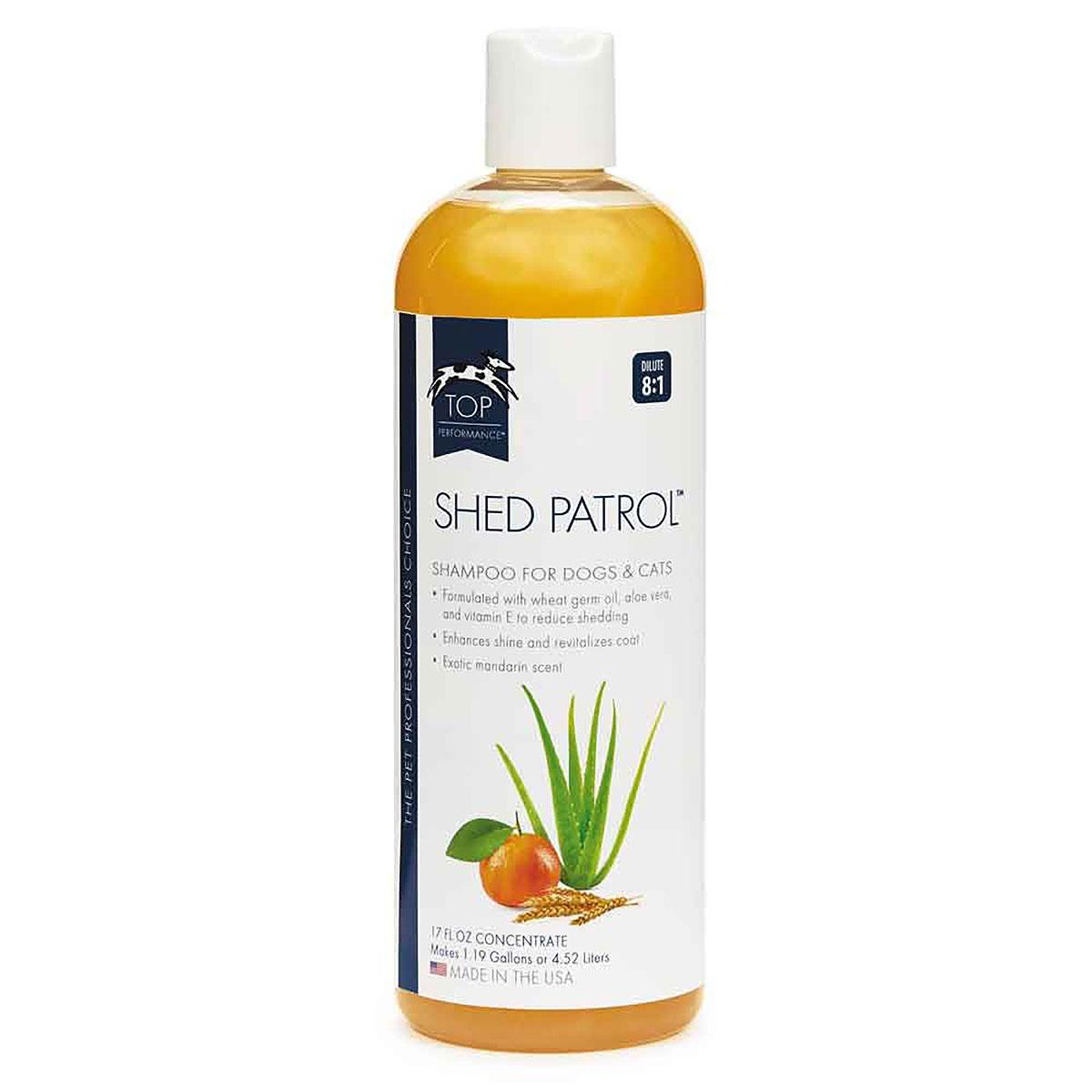 Top Performance Dog and Cat Patrol Deshedding Pet Shampoo