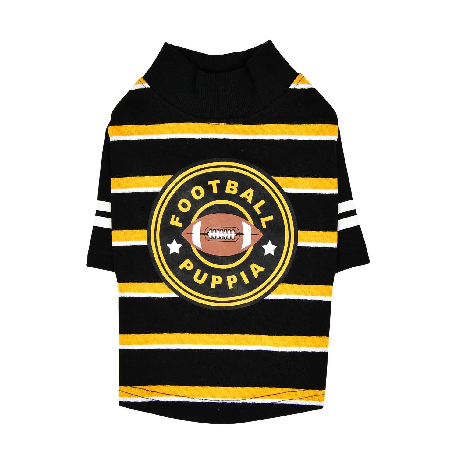 Touchdown Dog Shirt by Puppia - Black