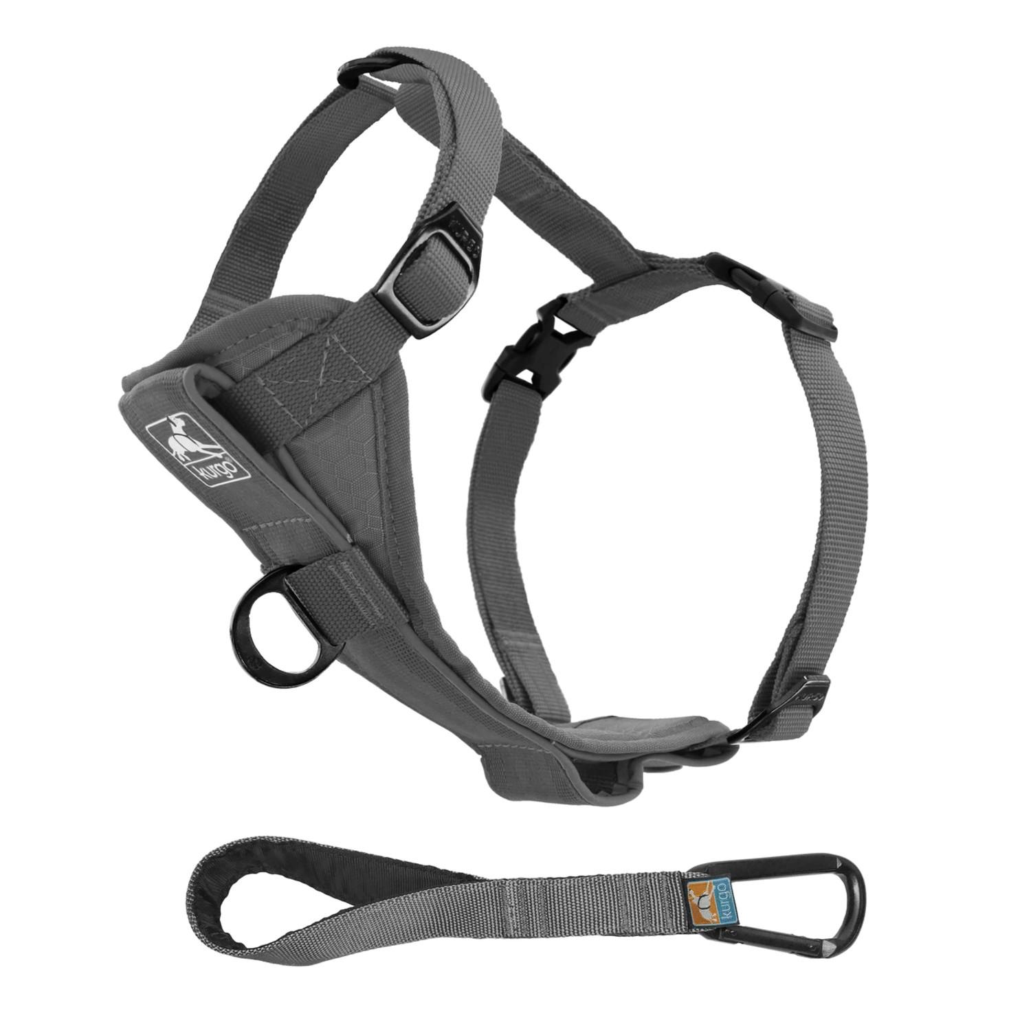 Kurgo Tru-Fit Smart Dog Harness - Charcoal