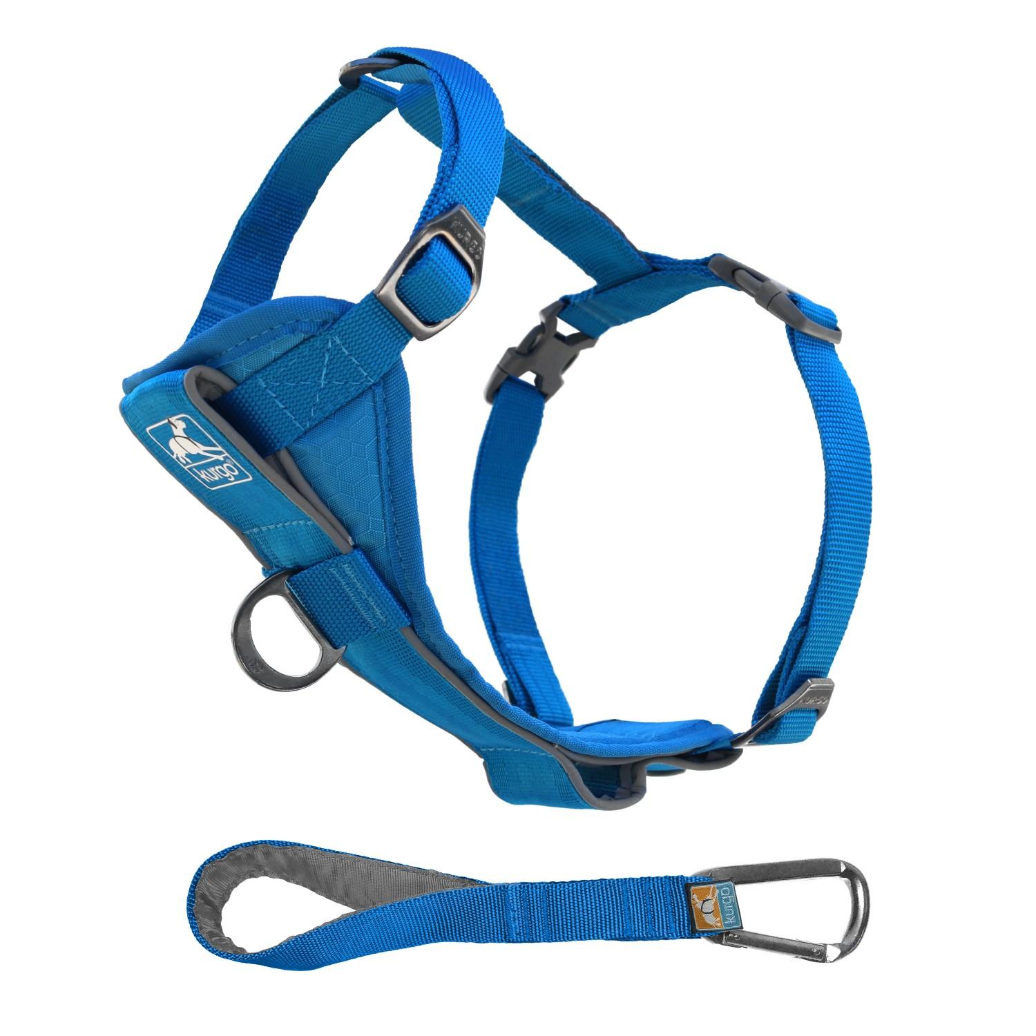 Kurgo Tru-Fit Smart Dog Harness - Coastal Blue