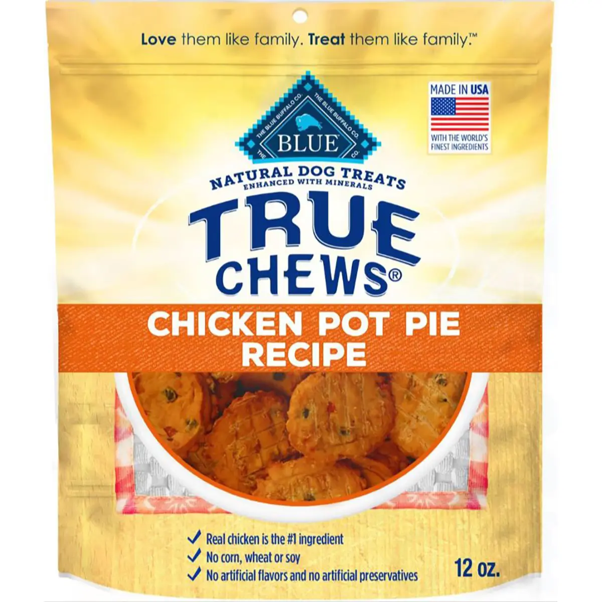 True Chews Chicken Pot Pie Dog Treats