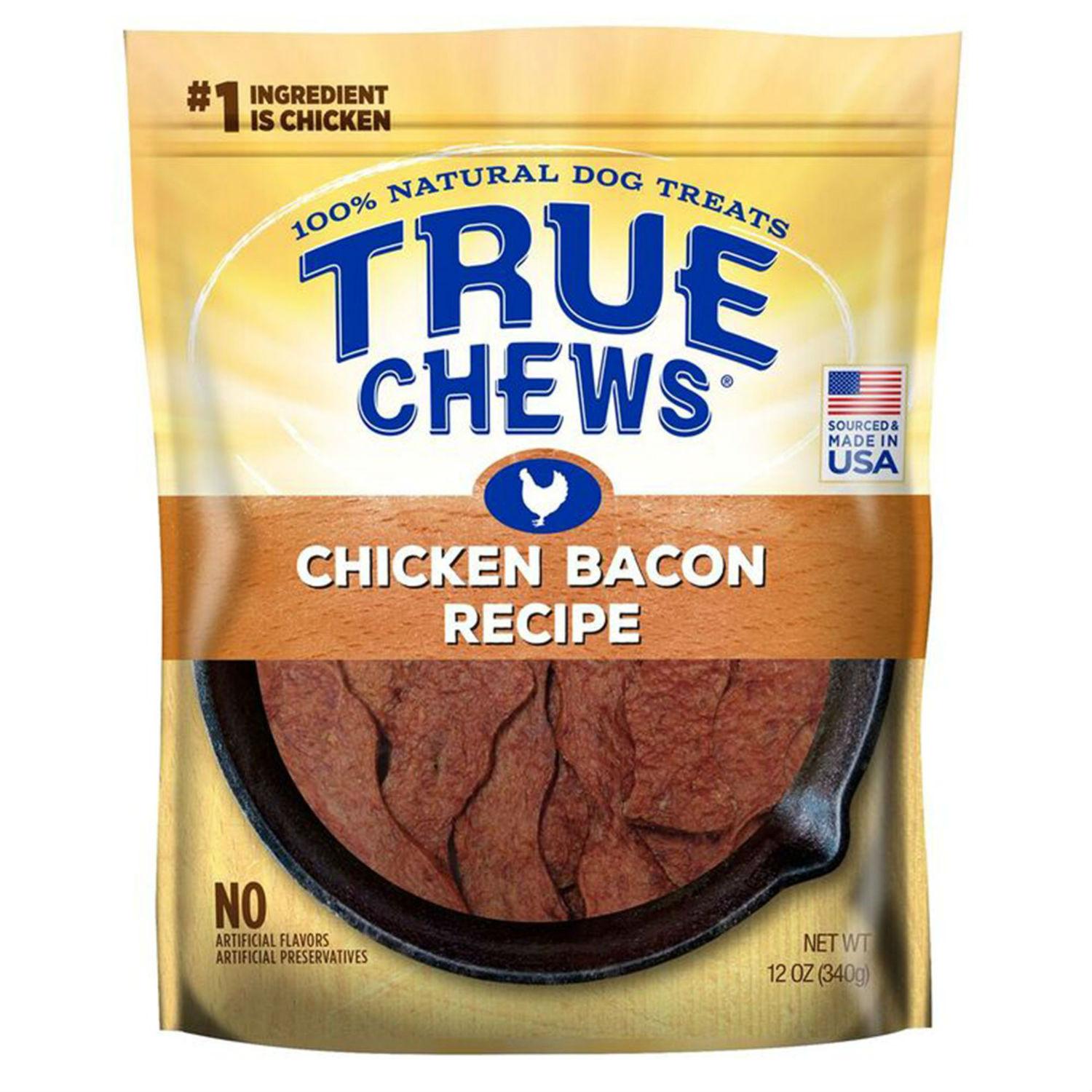 True Chews Premium Recipe Dog Treats - Chicken Bacon