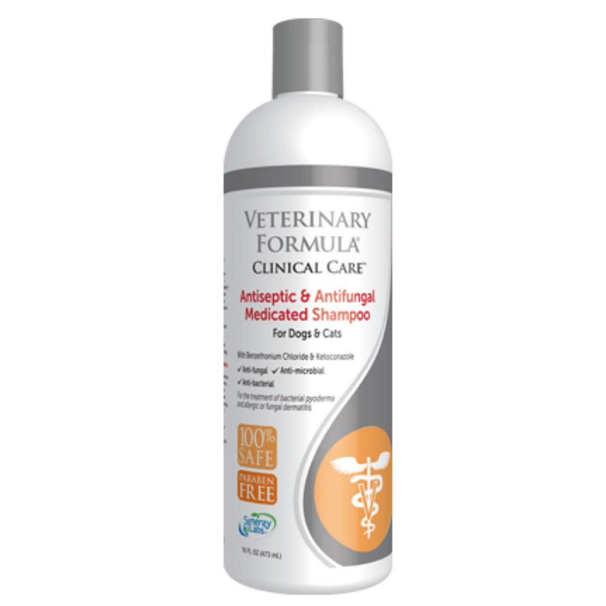 Veterinary Formula Clinical Care Antiseptic & Antifungal Medicated Dog Shampoo