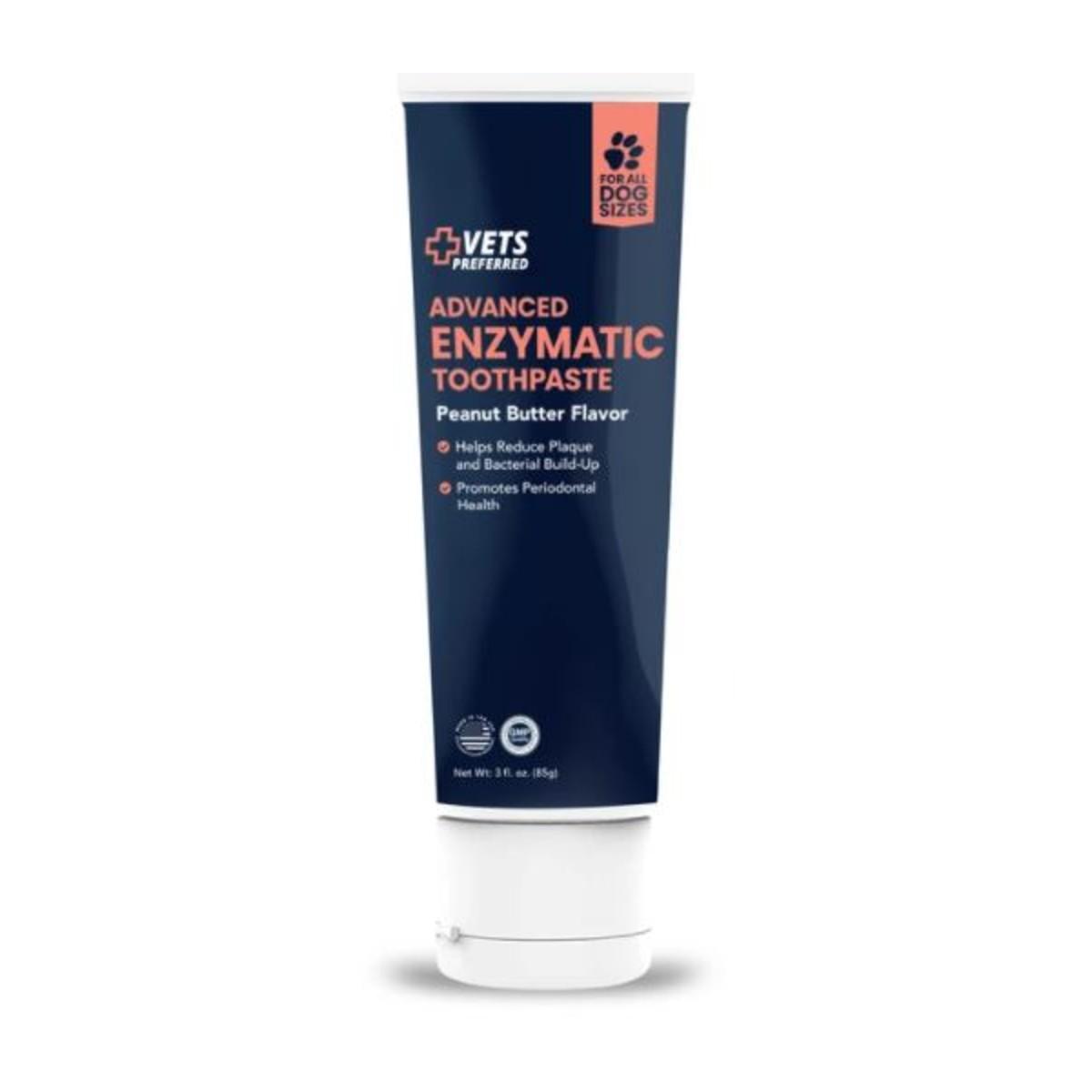 Vets Preferred Enzymatic Dog Toothpaste - Peanut Butter