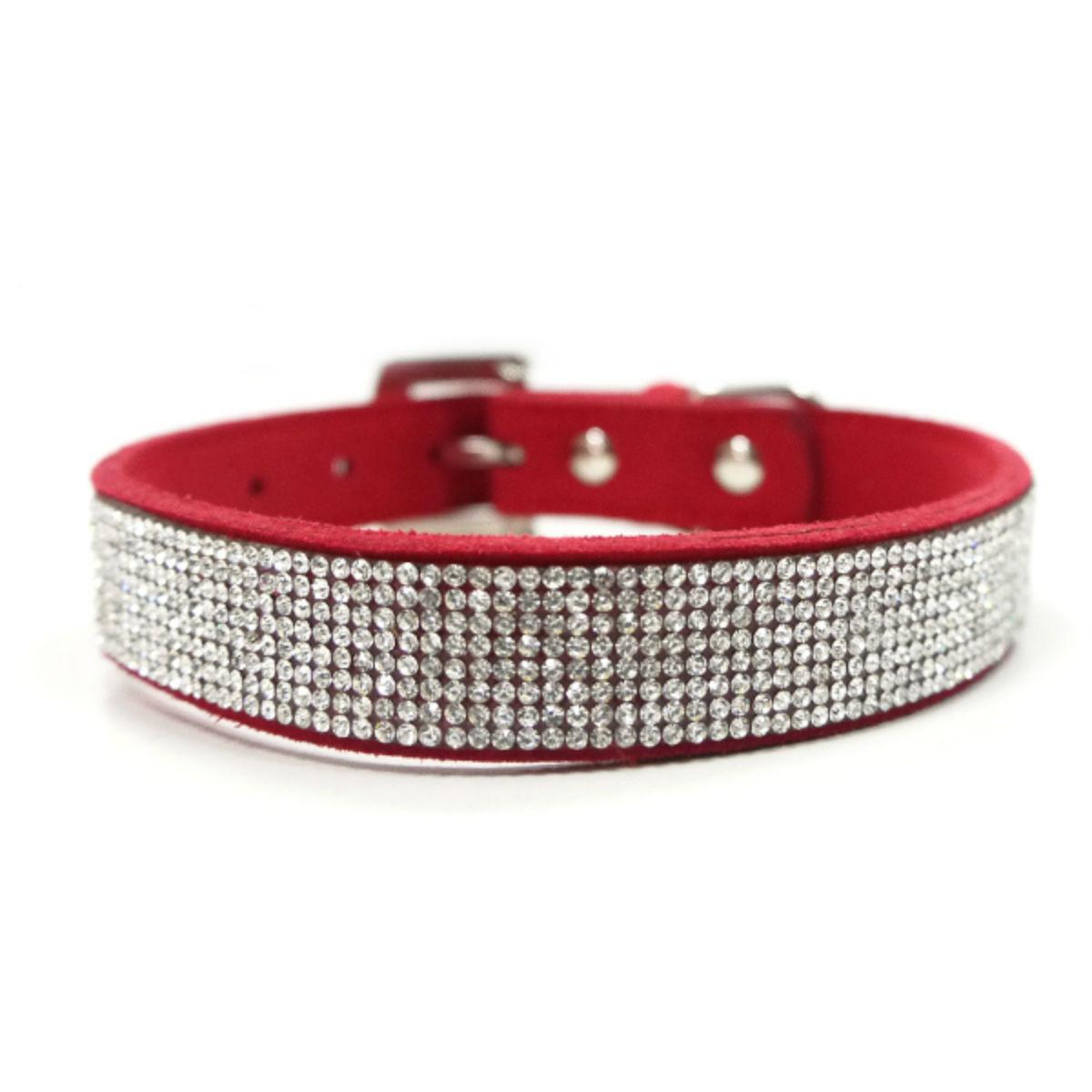 VIP Bling Dog Collar by Dogo - Red