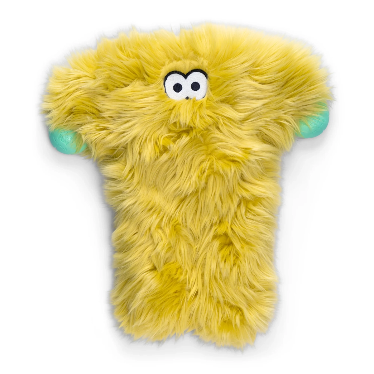 West Paw Rowdies Bjorn Dog Toy - Citrus 